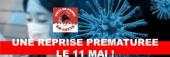 11 MAI : UNE REPRISE PRÉMATURÉE, DANS DES CONDITIONS PARTICULIÈREMENT DIFFICILES EN RÉGION PARISIENNE 11 MAI : UNE REPRISE PRÉMATURÉE, DANS DES CONDITIONS PARTICULIÈREMENT DIFFICILES EN RÉGION PARISIENNE