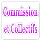 Cliquez pour les Commission et Collectif.