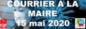 COURRIER A LA MAIRE DE PARIS DE PARIS - 15 MAI 2020
